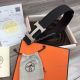 Super High AAA replica Hermes Leather Belt - Diamond Inlay Gold H Buckle (7)_th.jpg